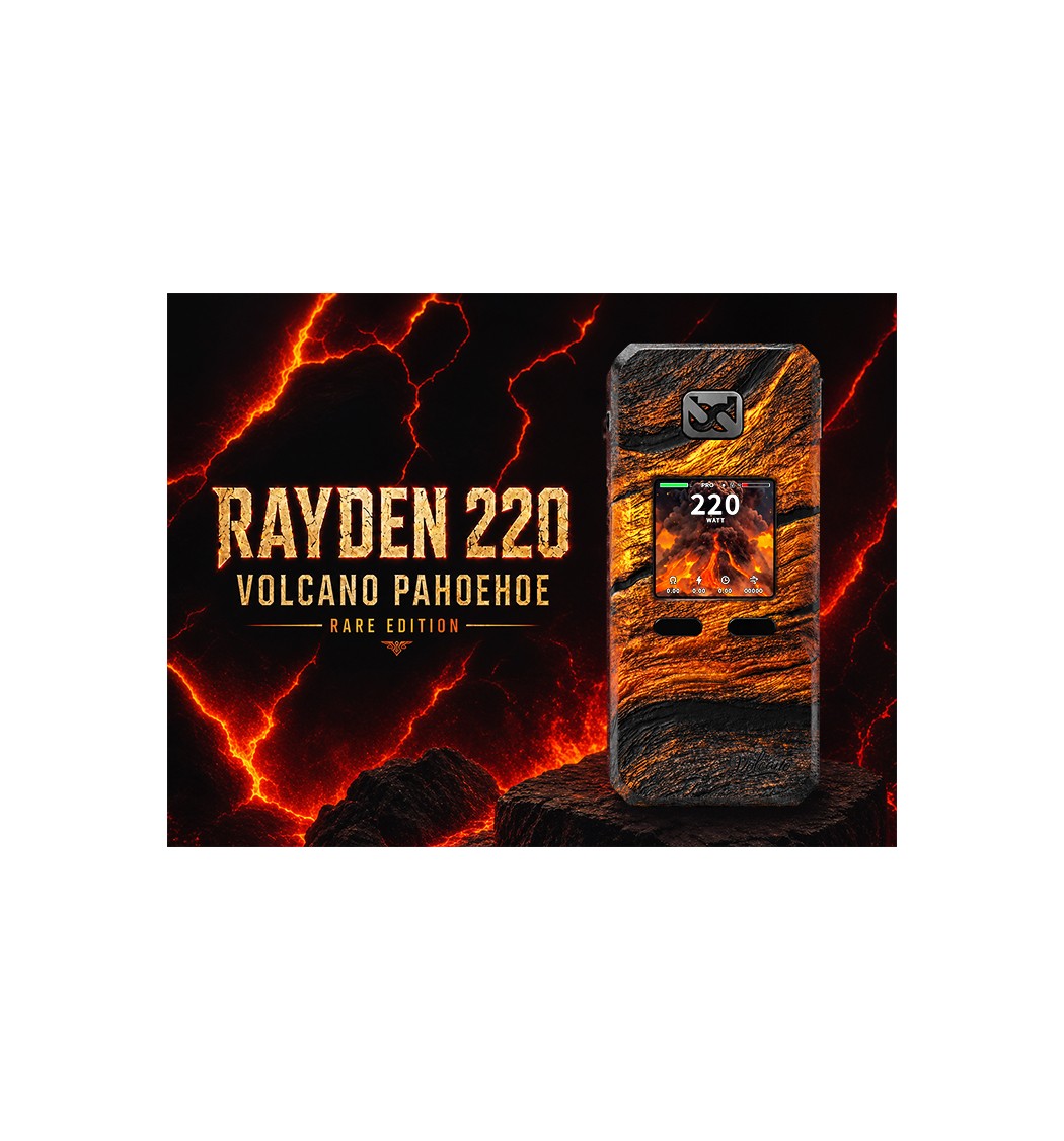 Mod Rayden 220 Volcano Pahoehoe Rare Edition
