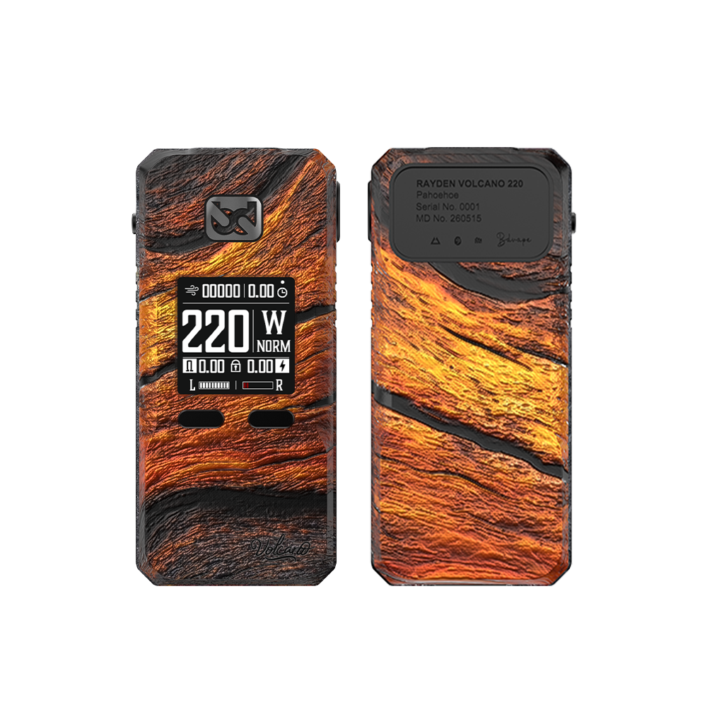Mod Rayden 220 Volcano Pahoehoe Rare Edition